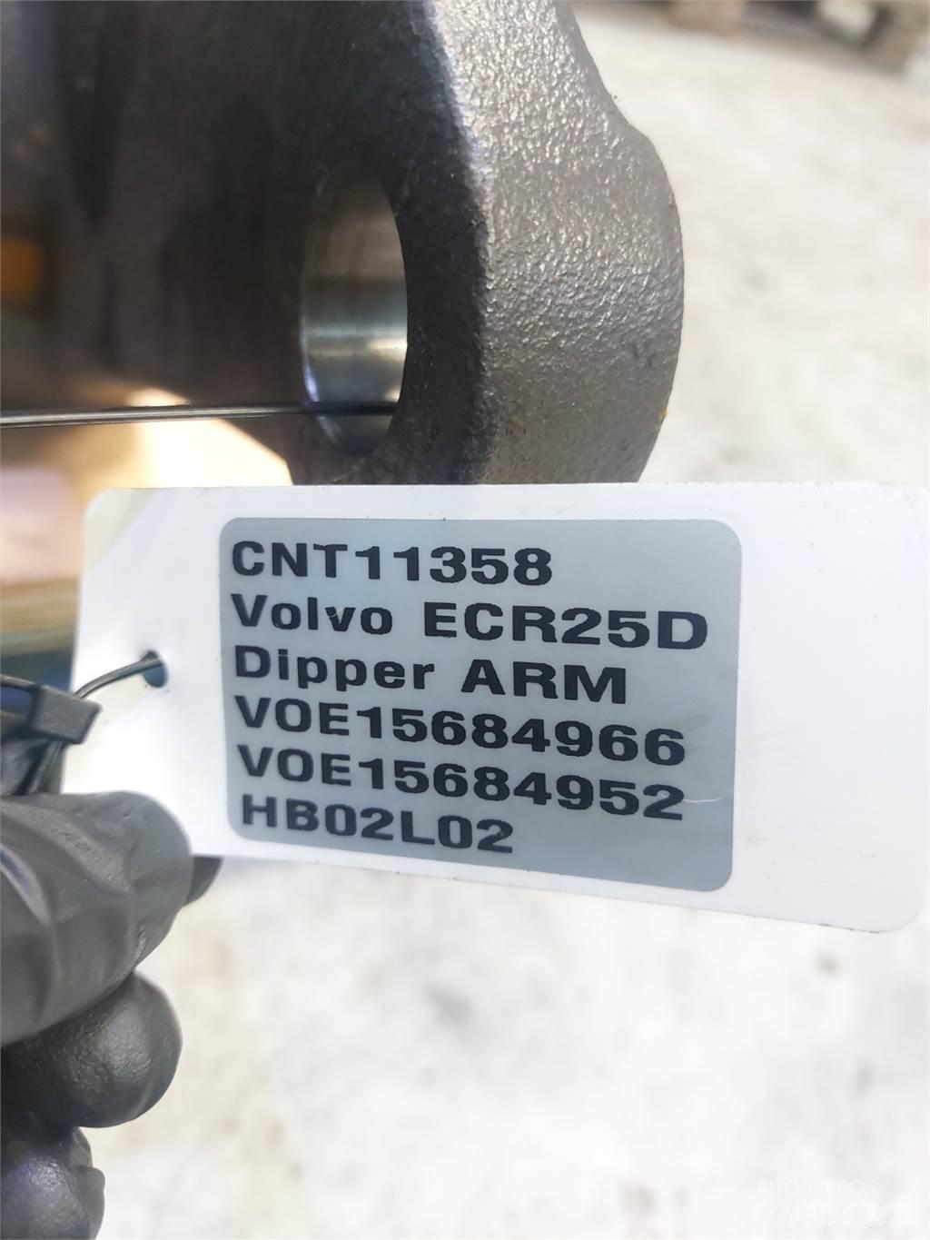 Volvo ECR25D Sijos ir savivarčiai