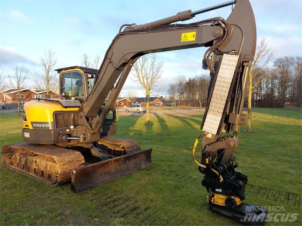 Volvo ECR88D Vikšriniai ekskavatoriai