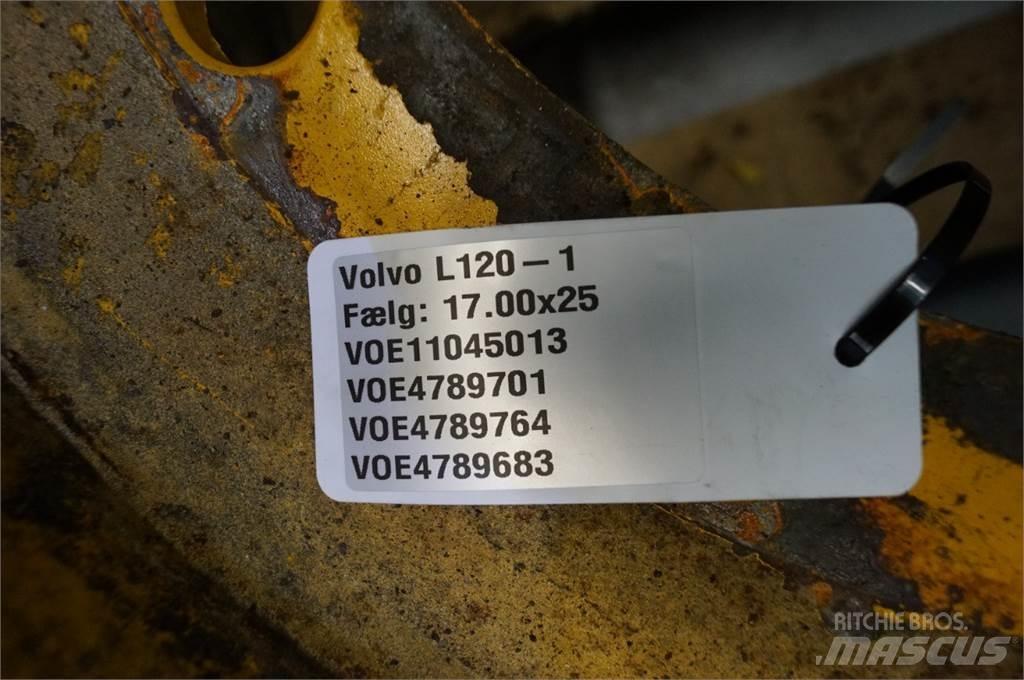 Volvo L120 Padangos, ratai ir ratlankiai