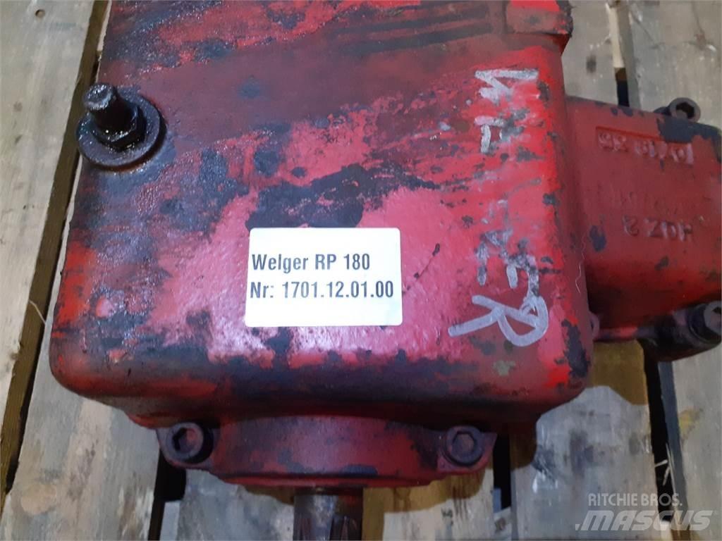 Welger RP 180 Transmisijos