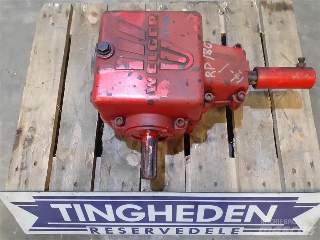 Welger RP 180 Transmisijos