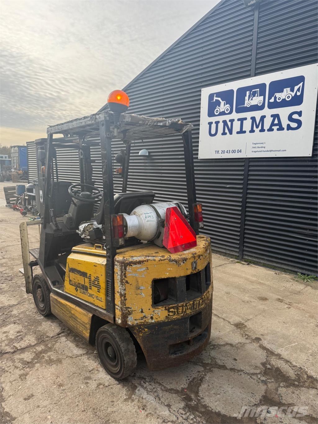 Yale FG14 LPG (dujiniai) krautuvai