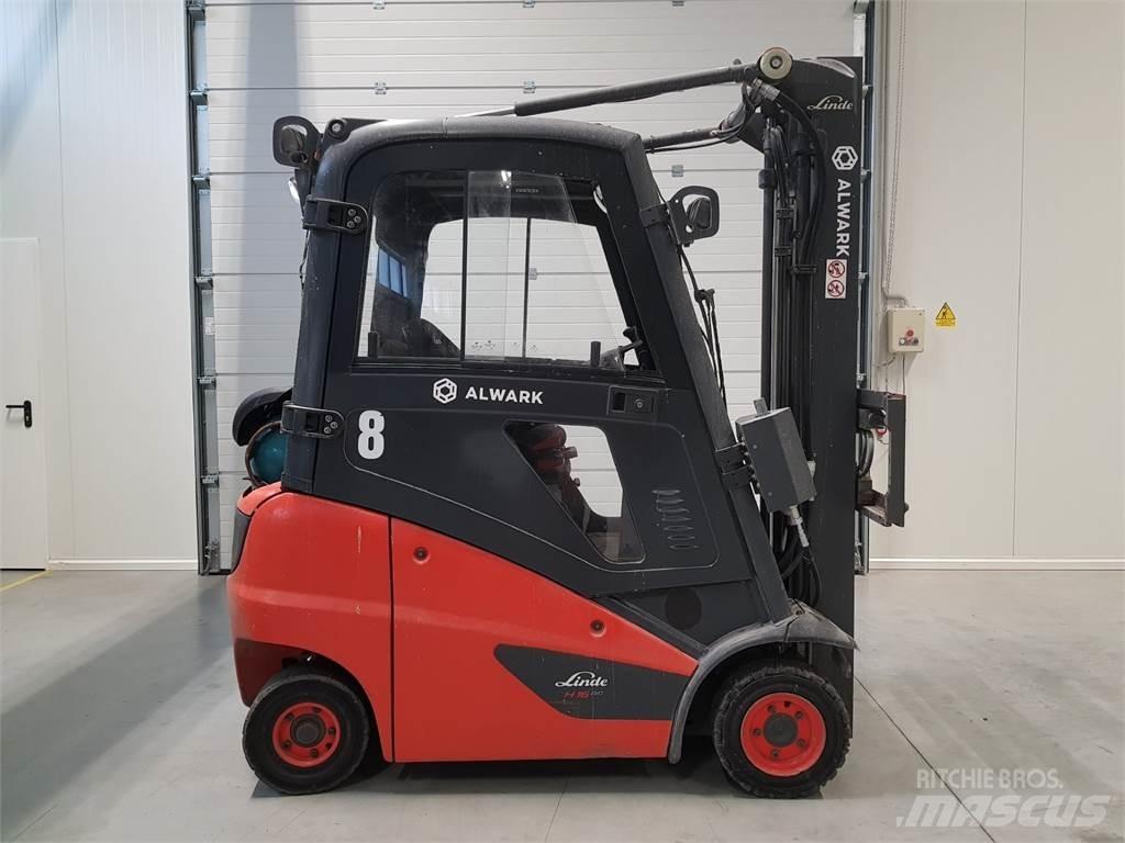 Linde H16T LPG (dujiniai) krautuvai