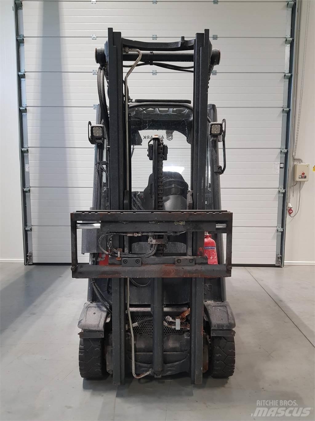 Linde H16T LPG (dujiniai) krautuvai