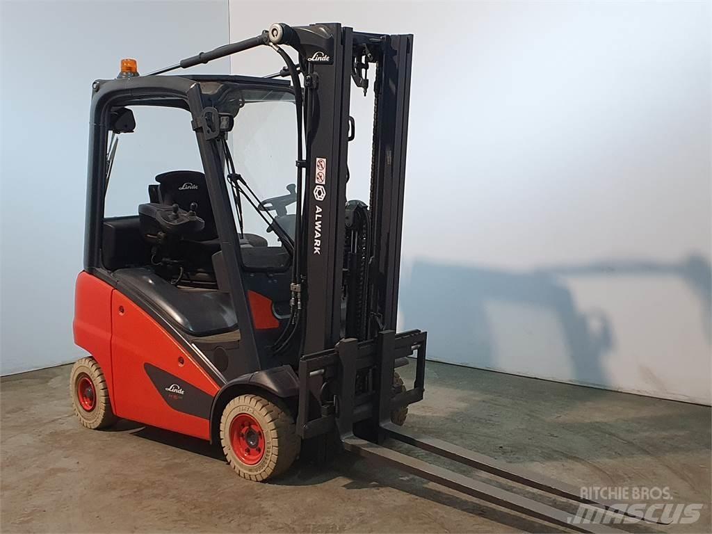 Linde H16T LPG (dujiniai) krautuvai