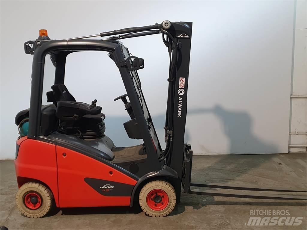Linde H16T LPG (dujiniai) krautuvai