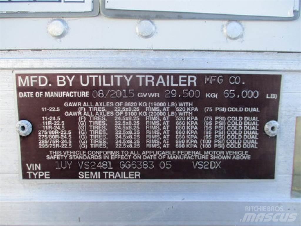 Utility VS2DX 48' Dengtos priekabos