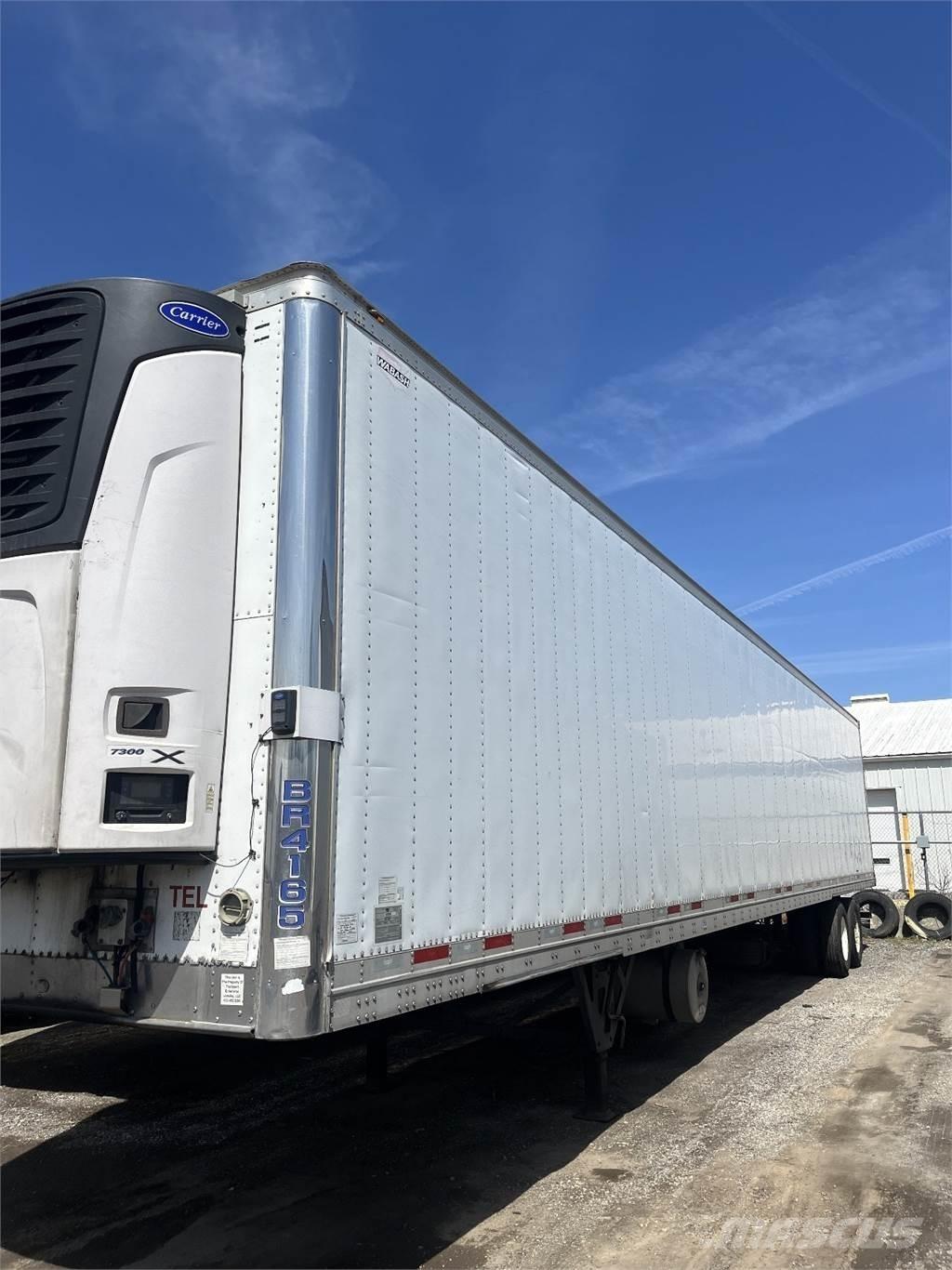 Wabash Reefer 53' Puspriekabės su izoterminiu kėbulu