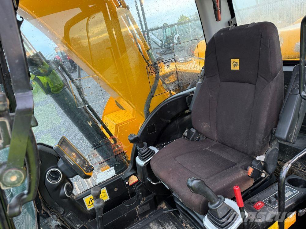 JCB JS130 Vikšriniai ekskavatoriai