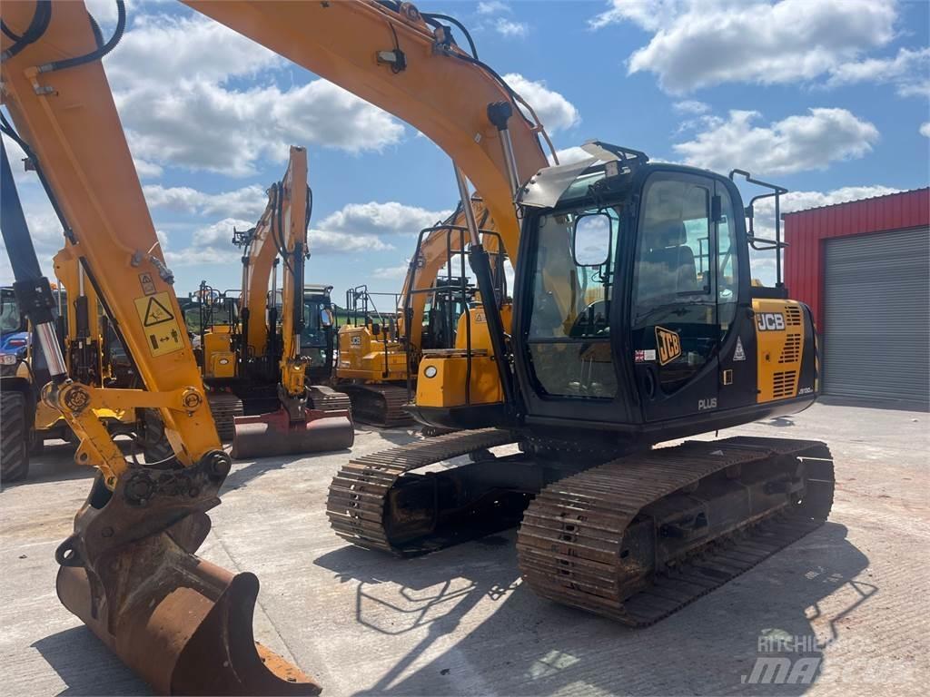 JCB JS130 LC Vikšriniai ekskavatoriai
