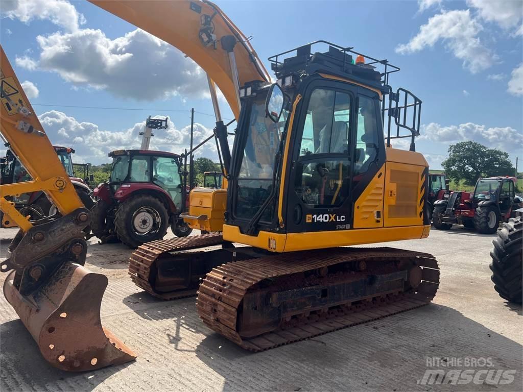 JCB U140X Vikšriniai ekskavatoriai