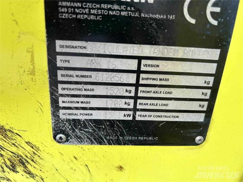 Ammann ARX16 AMMANN ARX16 Porinių būgnų volai