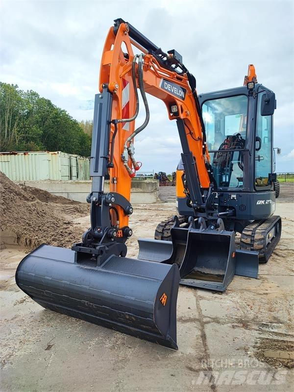 Develon DX27z-7 Mini ekskavatoriai < 7 t