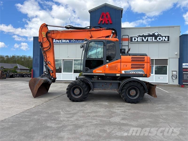 Doosan DX170W-5 Ratiniai ekskavatoriai