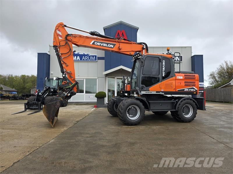 Doosan DX170W-5 Ratiniai ekskavatoriai