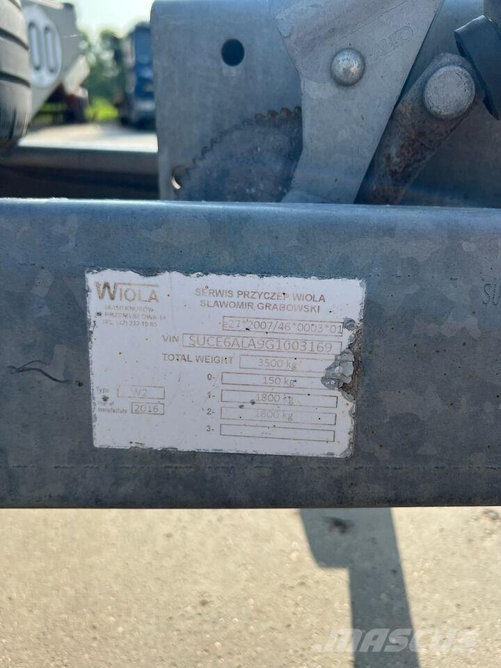 Wiola  Autovežių priekabos
