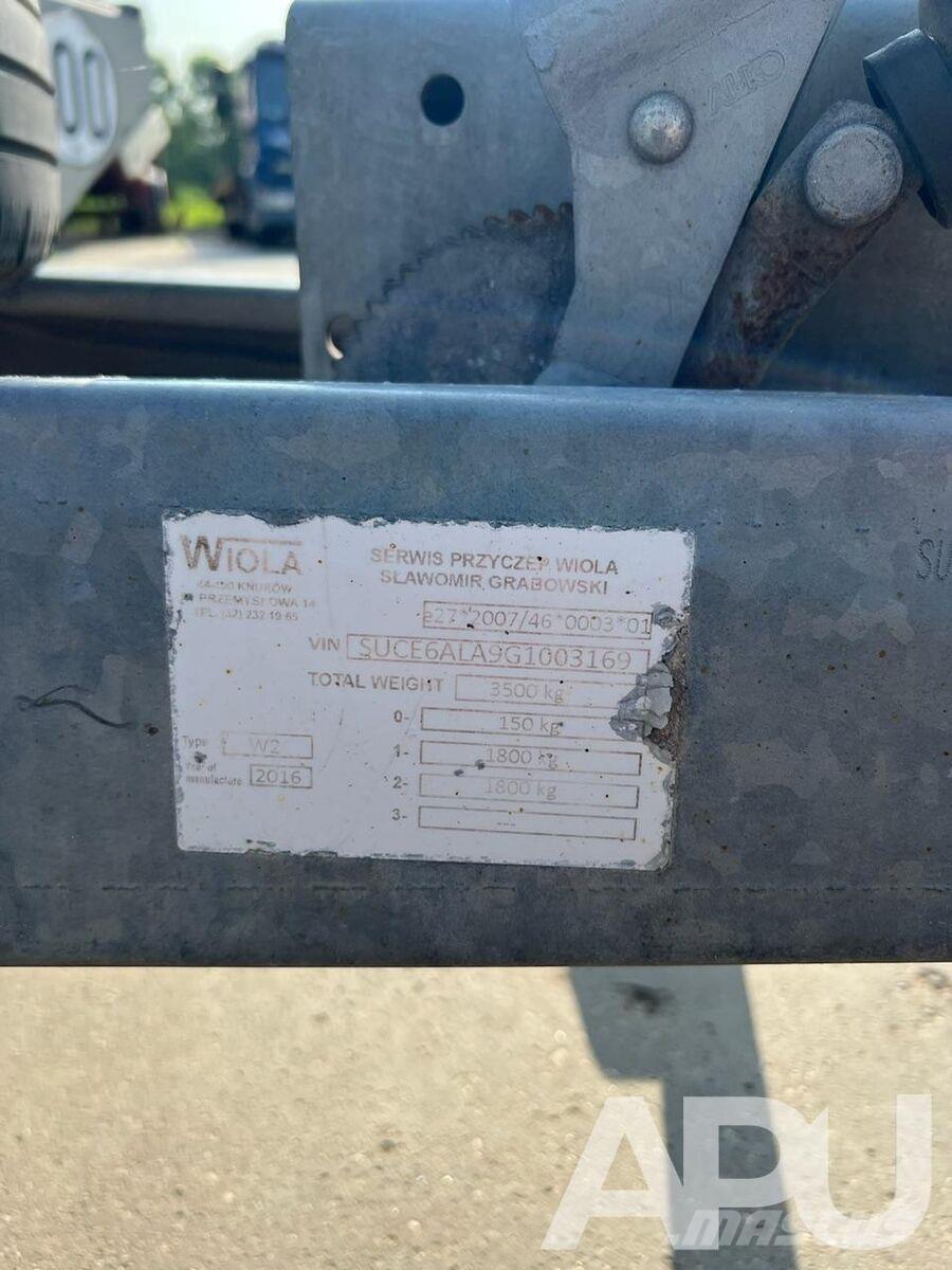 Wiola  Autovežių priekabos