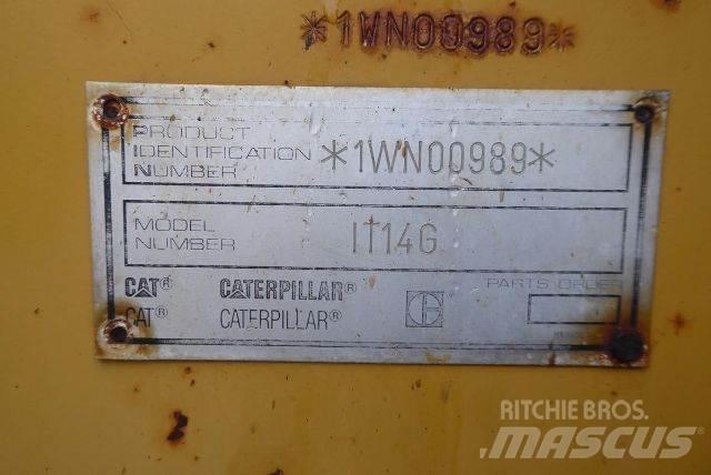 CAT IT14G Naudoti ratiniai krautuvai