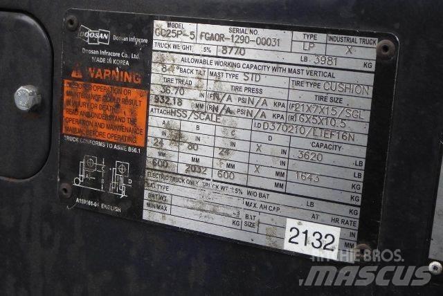 Doosan GC25P-5 Šakiniai krautuvai - Kita