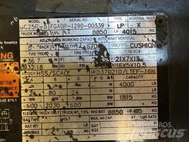 Doosan GC25P-5 Šakiniai krautuvai - Kita