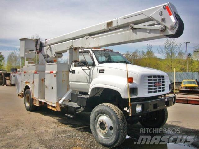 GMC C8500 Ant vilkikų montuojamos kėlimo platformos