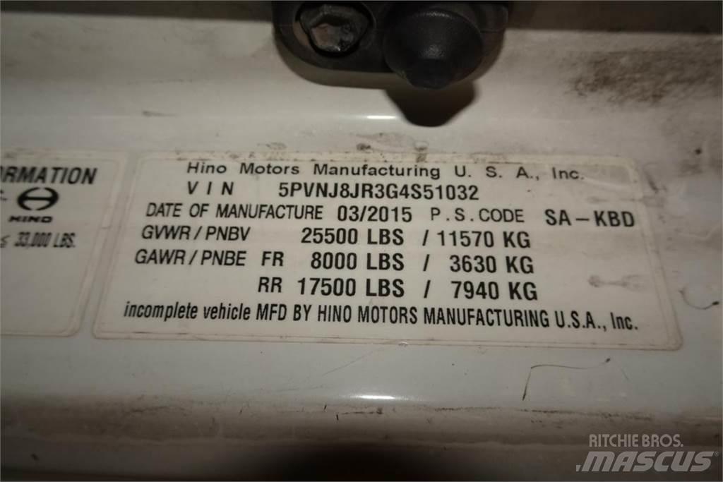 Hino 258 Sunkvežimiai su dengtu kėbulu