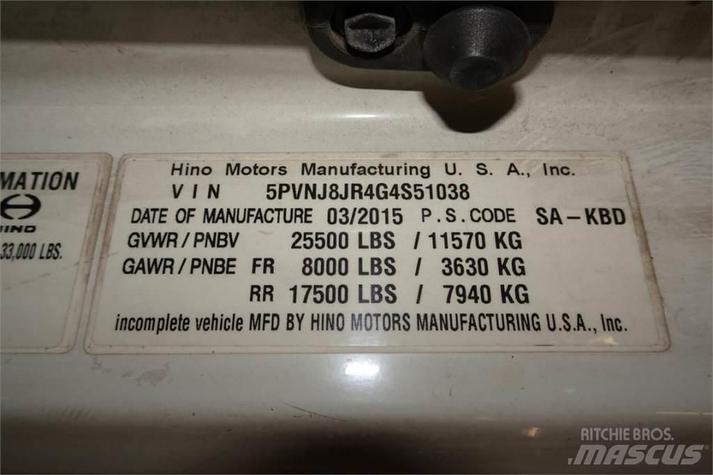 Hino 258 Sunkvežimiai su dengtu kėbulu