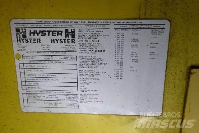 Hyster H155XL2 Šakiniai krautuvai - Kita