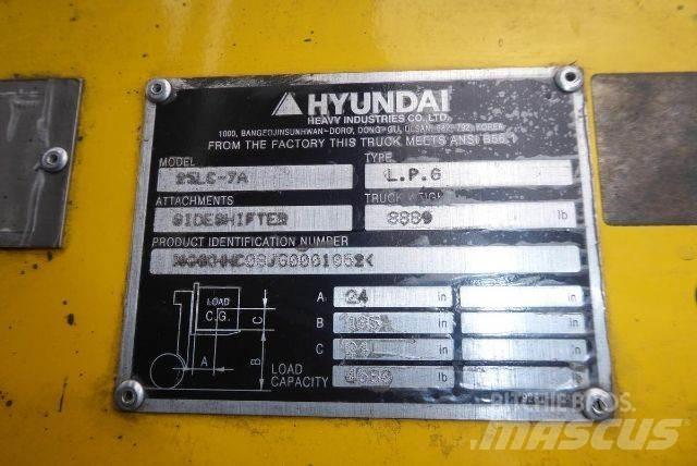 Hyundai 25LC-7A Šakiniai krautuvai - Kita