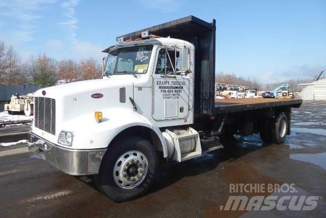 Peterbilt 330 Platformos/ Pakrovimas iš šono