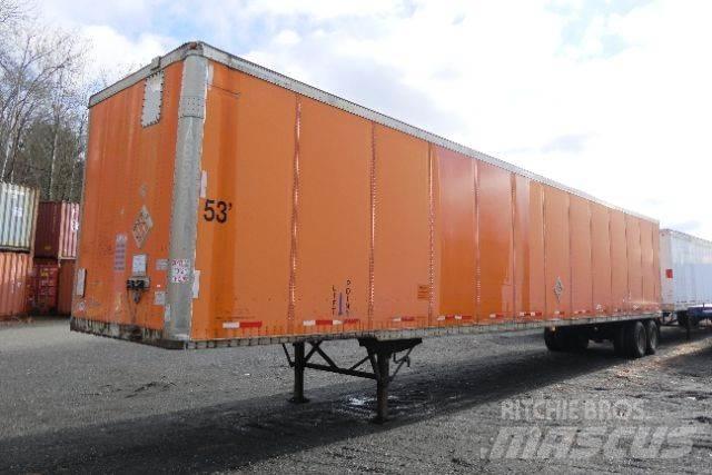Wabash Dry Van Dengtos priekabos