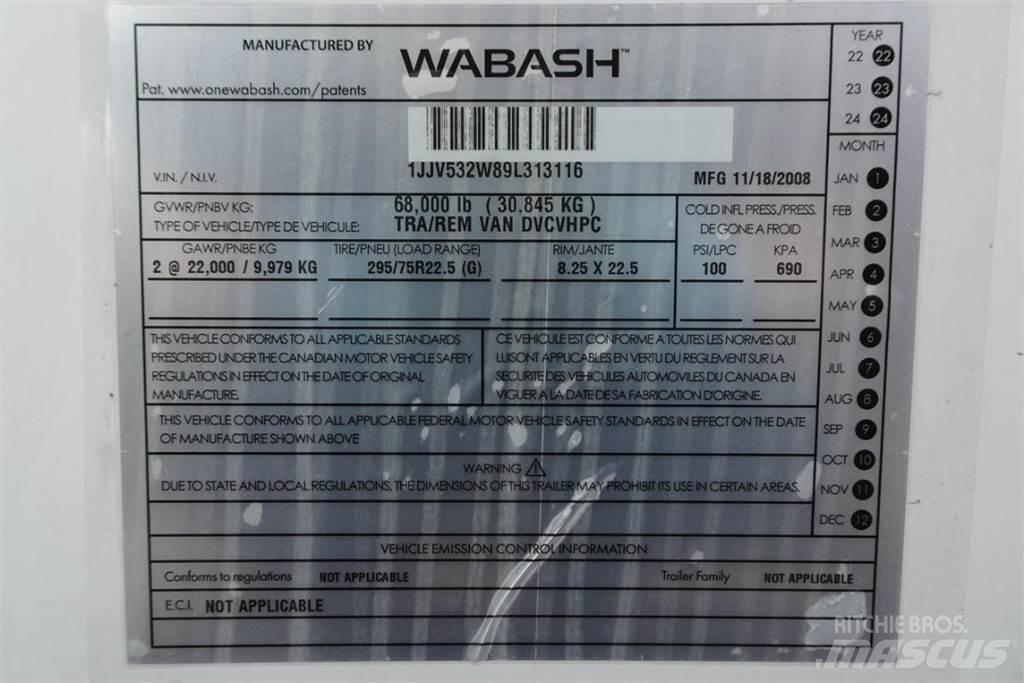 Wabash DVCVHPC Dengtos priekabos