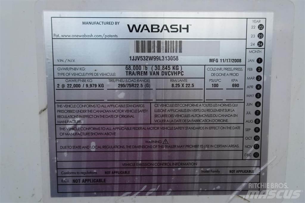 Wabash DVCVHPC Dengtos priekabos