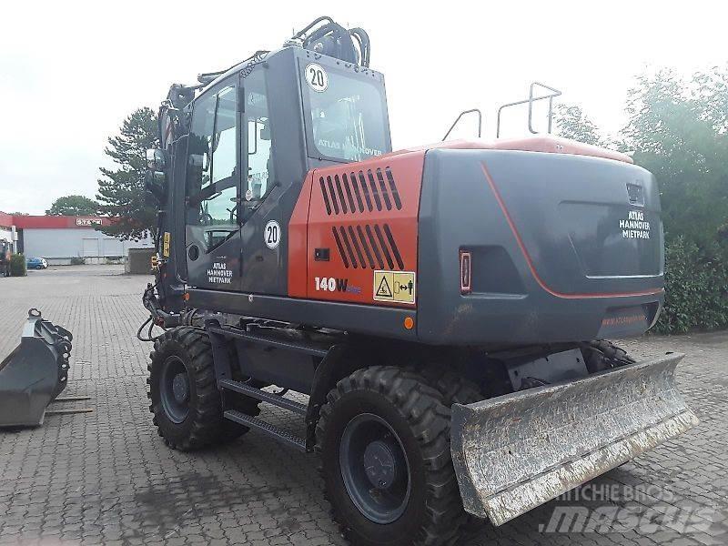 Atlas 140W Ratiniai ekskavatoriai