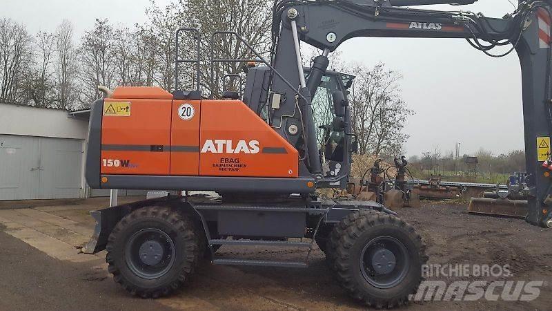 Atlas 150W Ratiniai ekskavatoriai