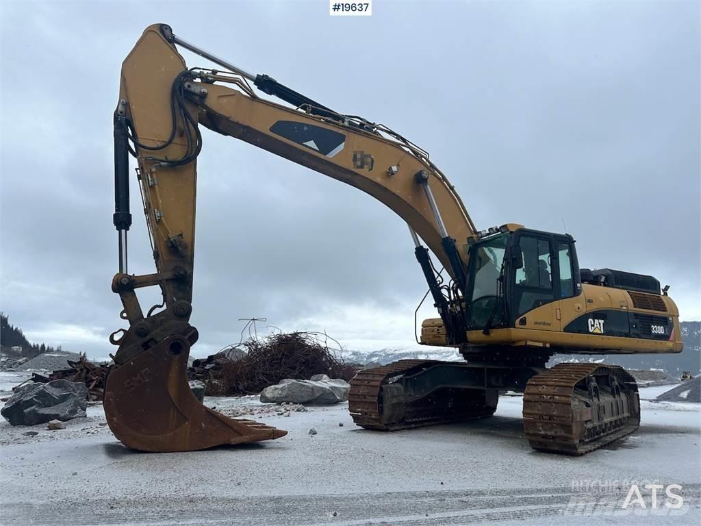 CAT 300D Vikšriniai ekskavatoriai