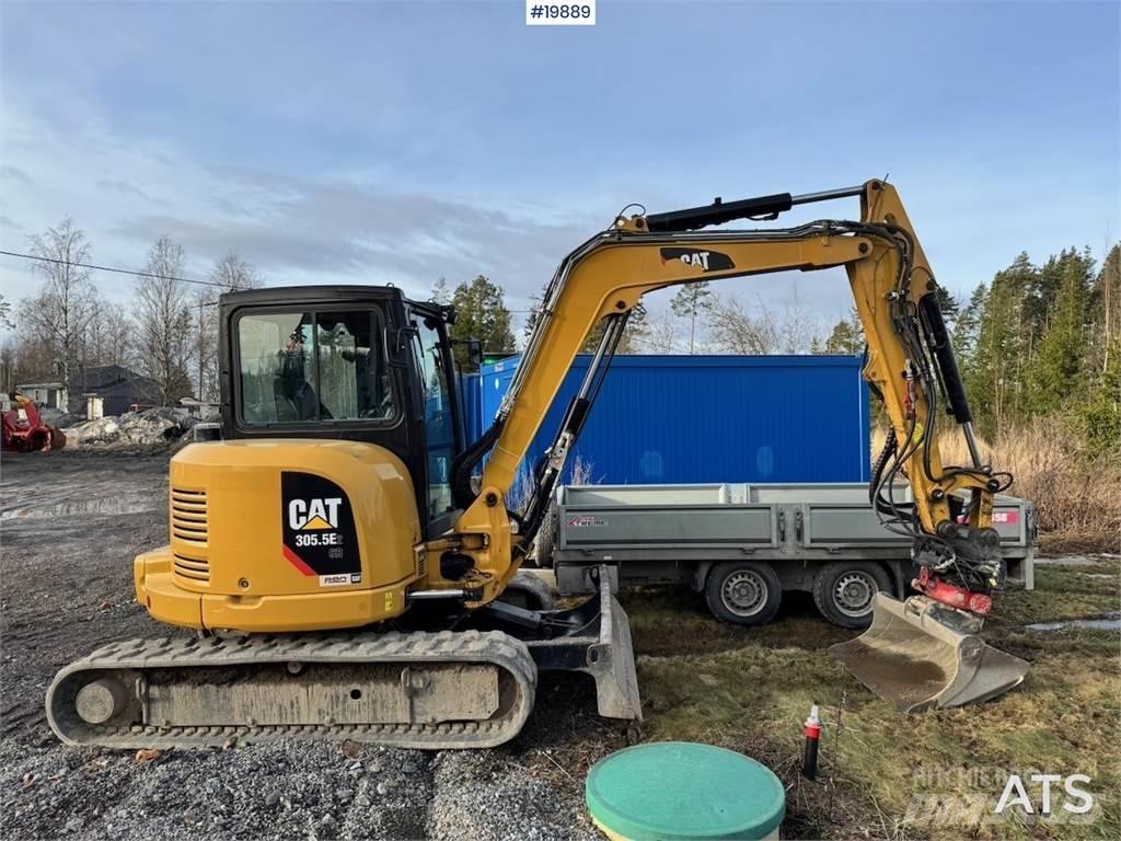 CAT 305.5E2 Vikšriniai ekskavatoriai