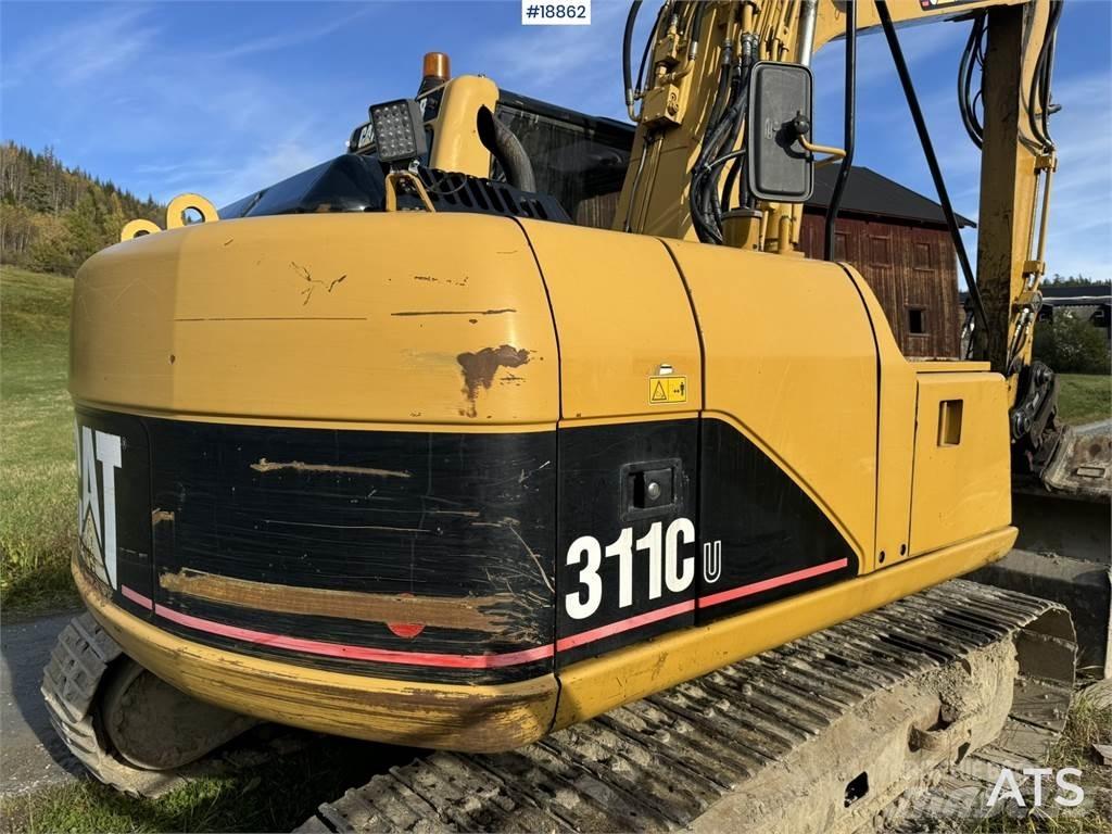 CAT 311C Vikšriniai ekskavatoriai