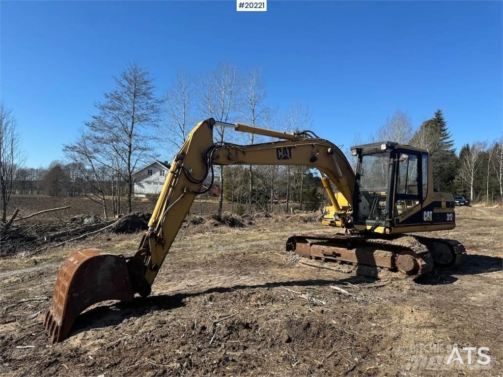 CAT 312 Vikšriniai ekskavatoriai
