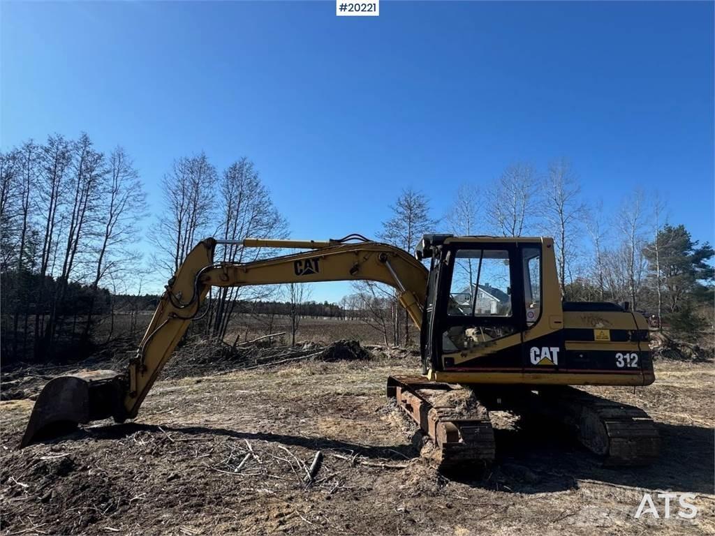 CAT 312 Vikšriniai ekskavatoriai