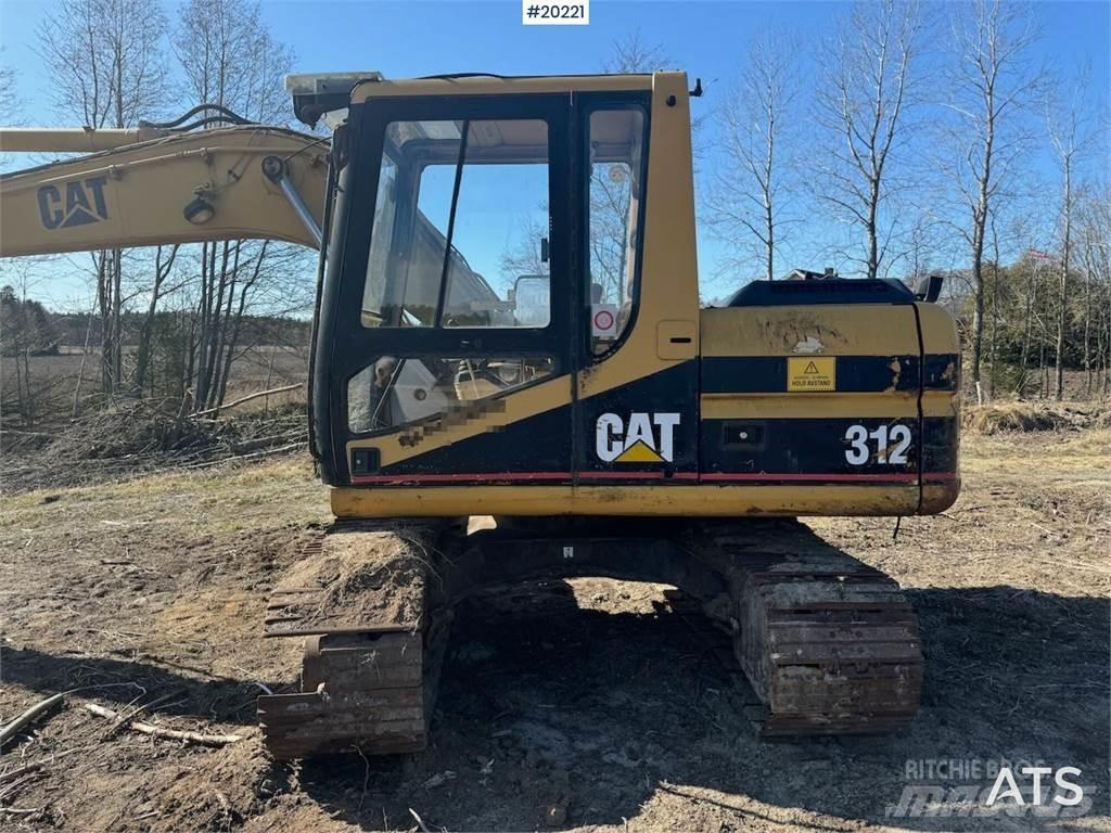 CAT 312 Vikšriniai ekskavatoriai