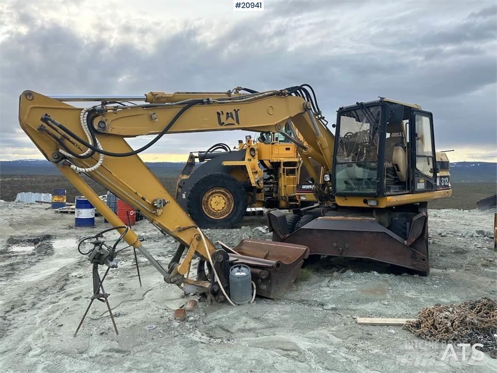 CAT 312 Ratiniai ekskavatoriai
