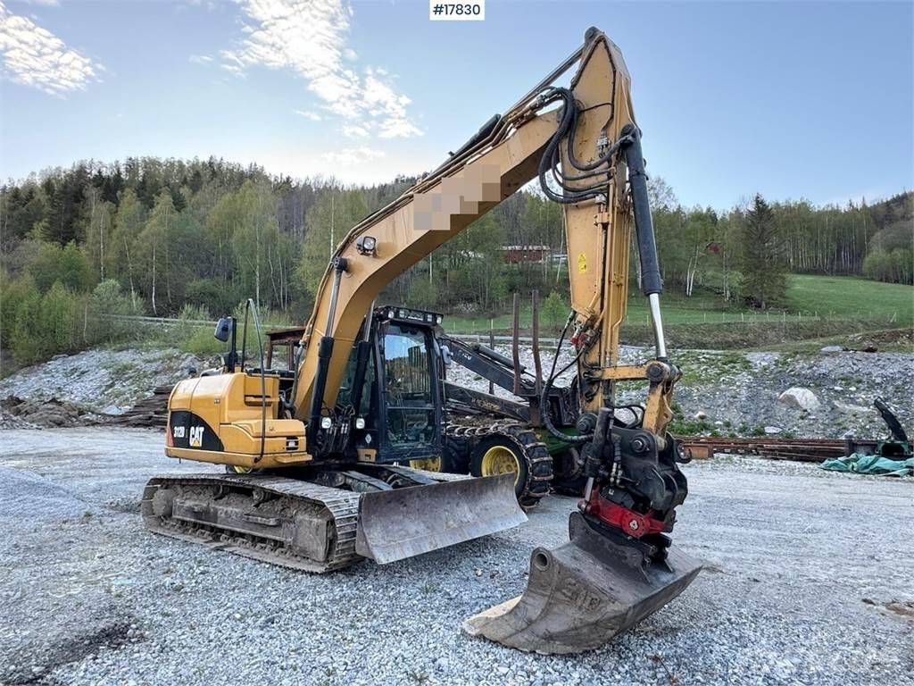 CAT 312D Vikšriniai ekskavatoriai