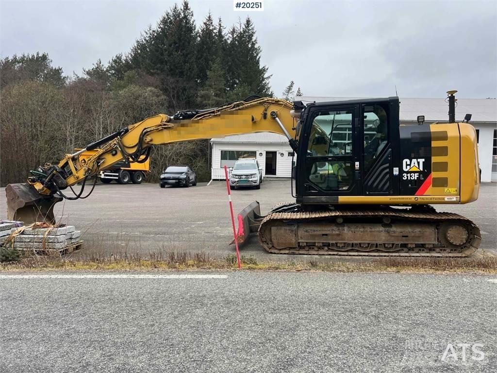 CAT 313FL Vikšriniai ekskavatoriai