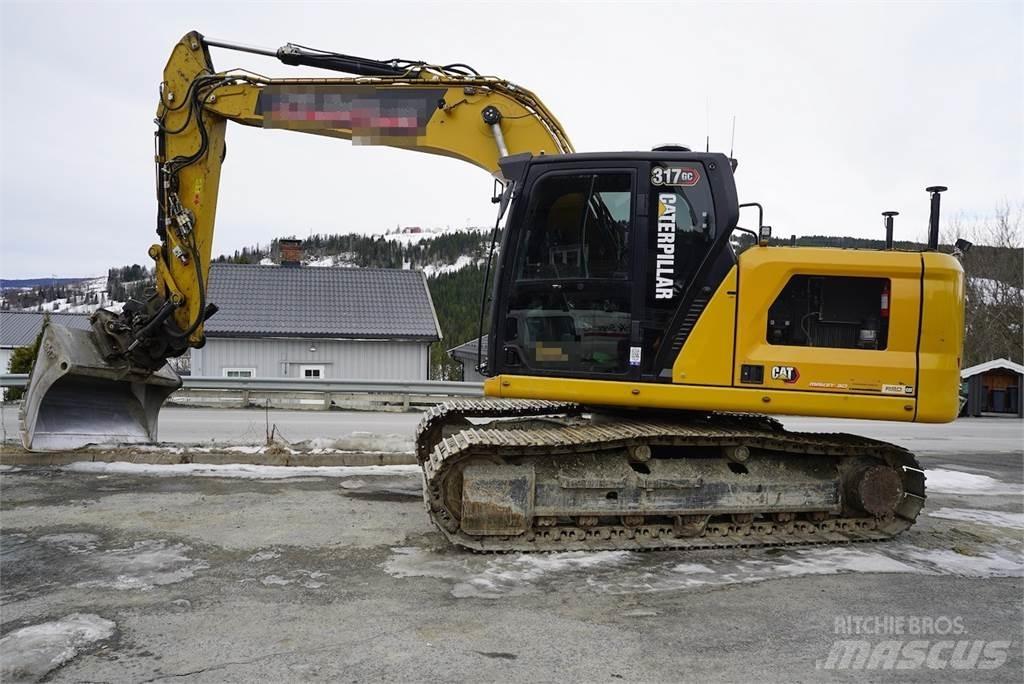 CAT 317GC Vikšriniai ekskavatoriai