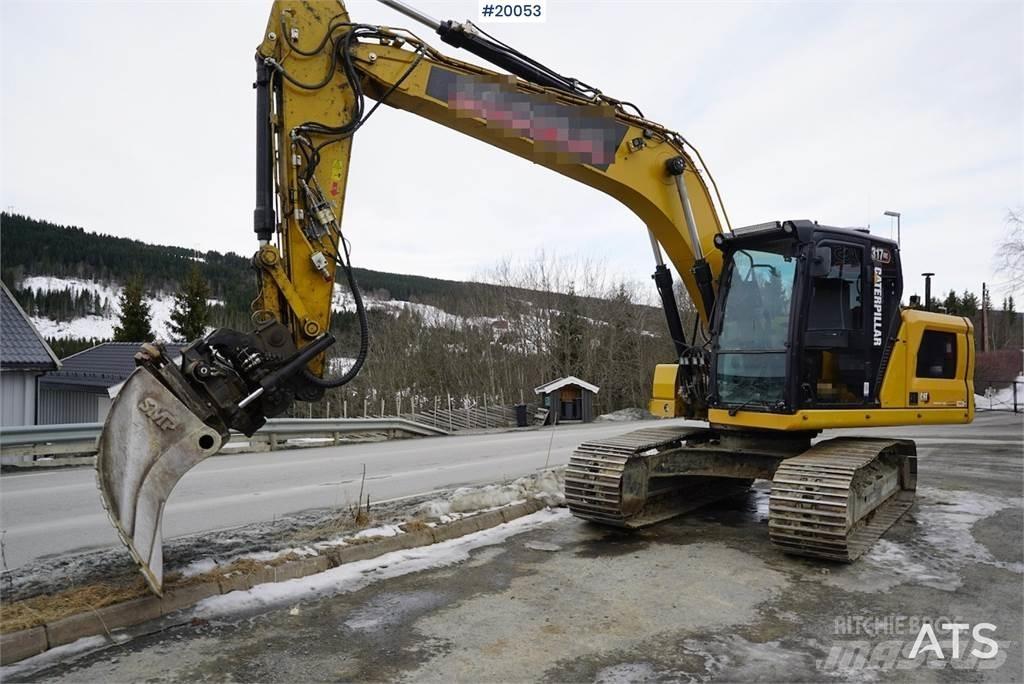 CAT 317GC Vikšriniai ekskavatoriai