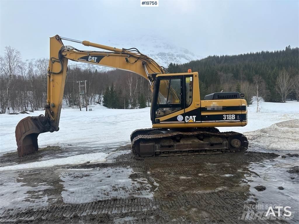 CAT 318BL Vikšriniai ekskavatoriai