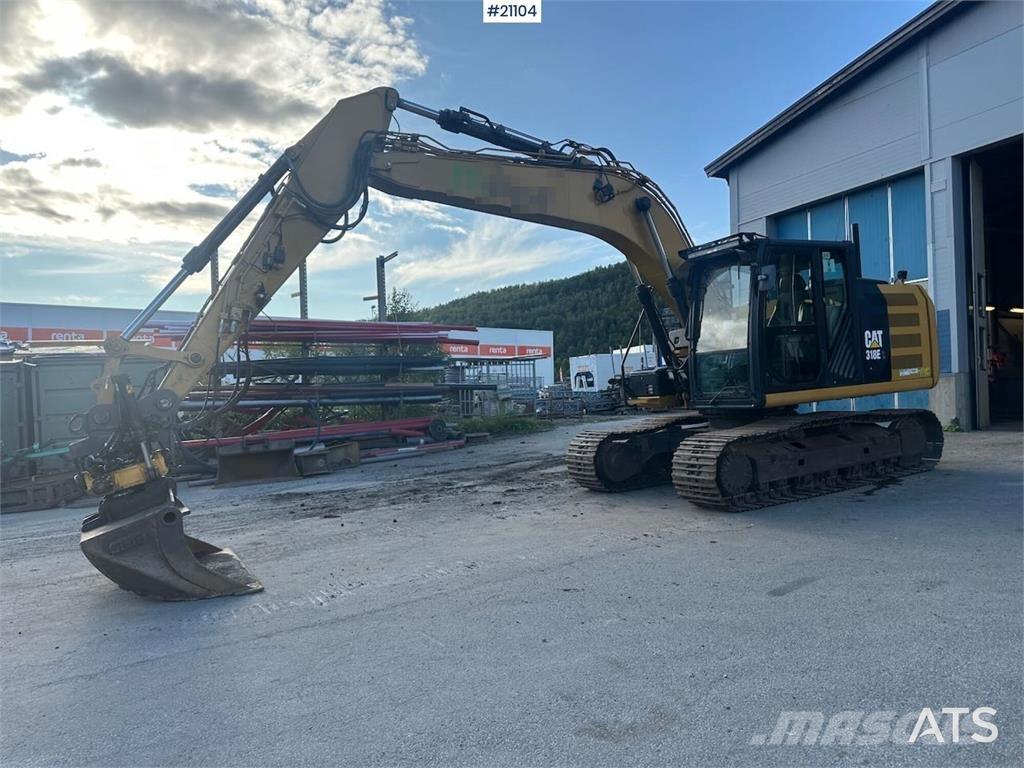 CAT 318EL Vikšriniai ekskavatoriai