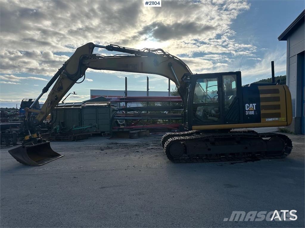 CAT 318EL Vikšriniai ekskavatoriai