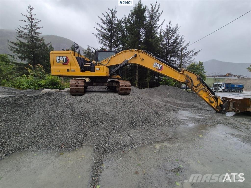 CAT 320 Vikšriniai ekskavatoriai